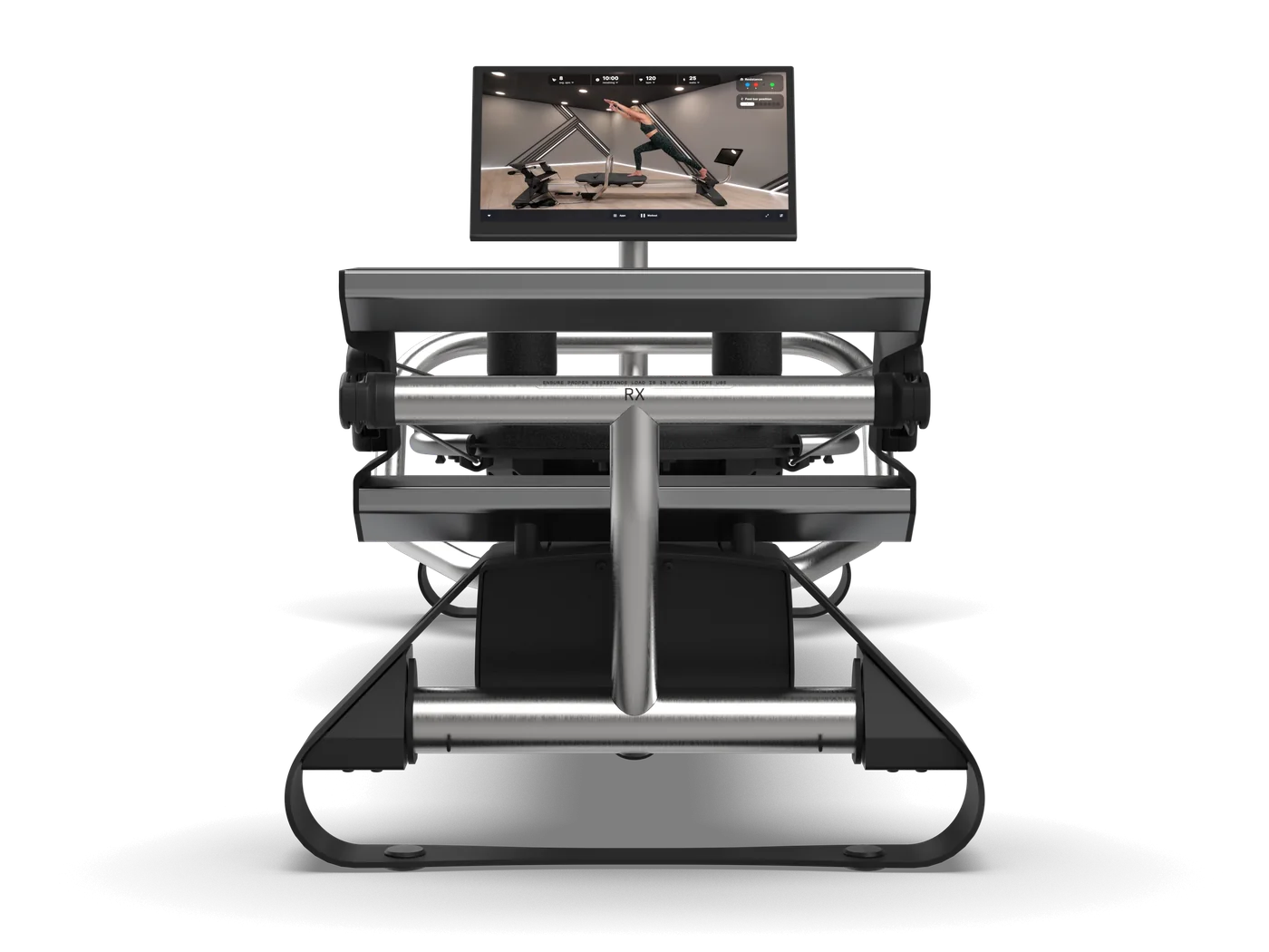 Freemotion Reform RX von vorne mit Bildschirm
